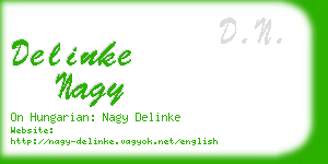 delinke nagy business card